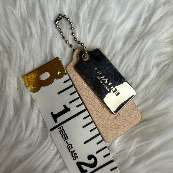 COACH Replacement Hang Tag Key Fob Bag Charm - Picture 3 of 3